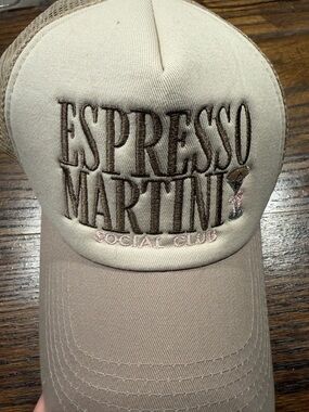 Altar'd State Beige & Brown 'Espresso Martini' Trucker Cap